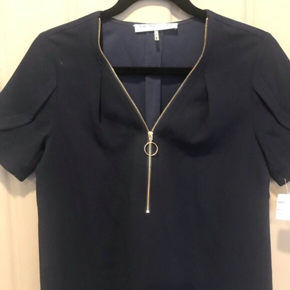 Trina Turk Taliah Dress – Indigo – Size 0 - Picture 5 of 11